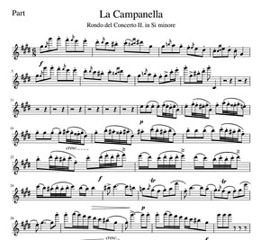 000人付款淘宝帕格尼尼24首随想曲萨克斯小提琴长笛电吉他独奏重奏