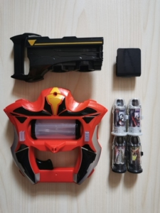 万代日版捷德奥特曼升华器标配四枚胶囊 初代贝利亚格莫拉雷德王