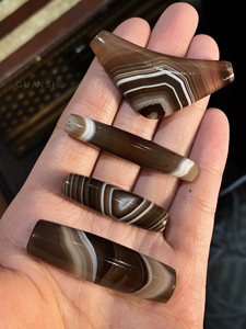 阿契美尼德牛角珠千年缠丝管珠等