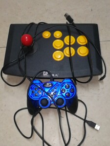 电玩手柄usb vinyson电脑游戏手柄 迪龙街机摇杆