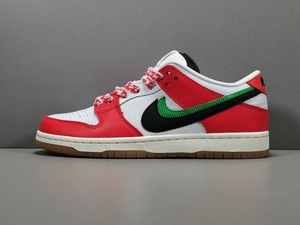 正品nike sb dunk 白红双勾低帮板鞋  跑步鞋 男鞋女鞋ct2550-600