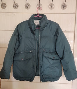 新作justzzu羽绒服短款羽绒服正品包邮9成新