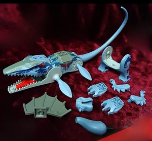lego 乐高 绝版超稀有沧龙多形态恐龙6721侏罗纪世界公