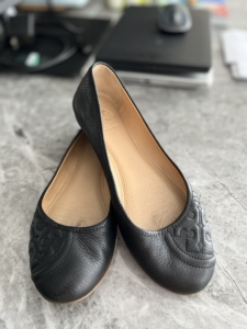 转让二手dkny/tory burch女士单鞋36码(具体价