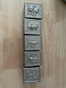 国产king模五小强青铜圣衣箱,天马座,天龙座,仙女座,凤凰