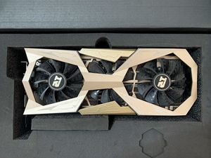 七彩虹显卡火神gtx1080ti 11g rng限量联名签名