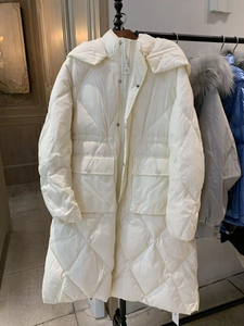 enjoy万达广场店内购买,女羽绒服90白鸭绒,全新吊牌已拆