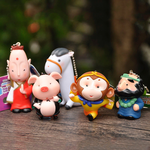 西游记玩具人物模型唐僧师徒四人摆件孙悟空人偶玩偶猪八戒白龙马