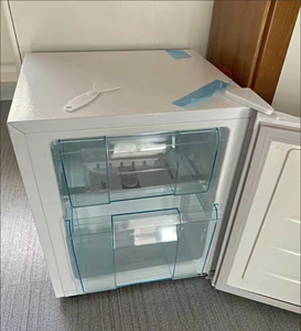 先科50l冰箱带抽屉侧开门立式冰柜迷你全冷冻柜家用冷冻小型储