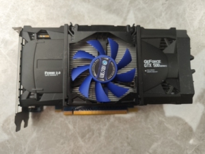 影驰黑将gtx550ti,显存1gb位宽192