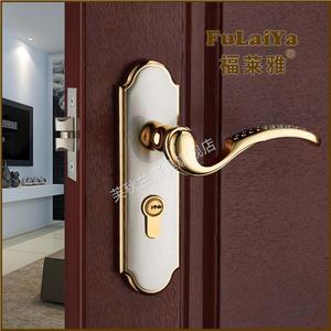 温州锁具室内门锁具F0601金镍拉丝室内门锁具家庭卧室酒店门锁