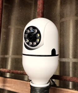 360度全景灯泡超高清监控器无线摄像头家用远程监控器wifi