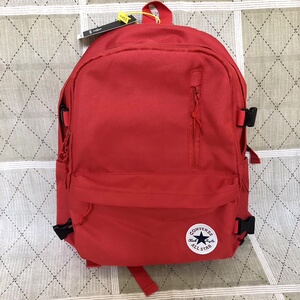 匡威红色正品书包双肩包 买给妹妹开学用的,她嫌颜色太红了不喜