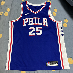 nike球衣 76人球衣 西蒙斯球衣 25号球衣 20-21