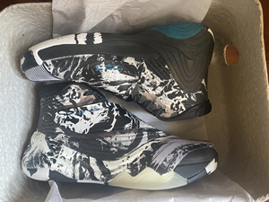 『全新原盒』安踏kt6汤普森6代水墨中国画配色篮球鞋42码