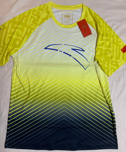 安踏国家队短袖,年新款速干面料,右臂带国旗,男款xl(180