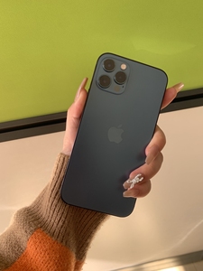 苹果12promax 256g海蓝色 走平台验机支持平台验机