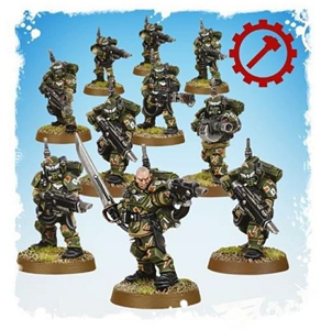 战锤40k 星界军 帝国卫队 卡迪安 卡舍津突击队 暴风兵