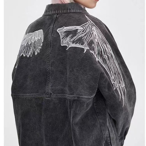 秋季新款boylondon牛仔外套夹克