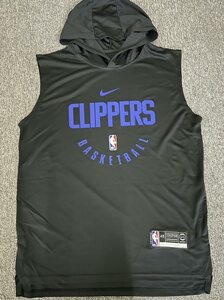 nba美式篮球热身训练服湖人篮网勇士快船黑色出场服套装背心连