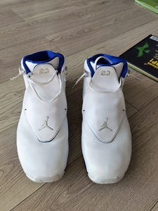 air jordan18 耐克乔丹aj18白兰,白蓝 46码