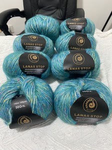 lanas stop罗莎琳达西班牙进口毛线手编毛衣线羊毛马海