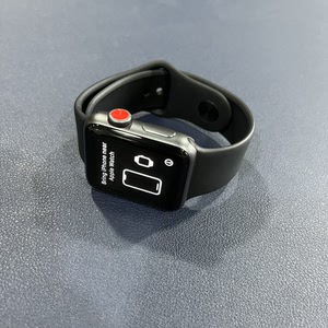 000人付款淘宝watch正品苹果手表s1代38mm玫瑰金运动版l多情总为无