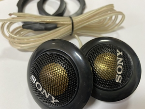 二手库存索尼汽车高音喇叭音响车载扬声器改装升级拆车喇叭