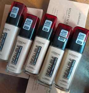 包邮美国版loreal欧莱雅红帽子infallible fr