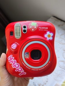 富士拍立得mini25红色 8新吧