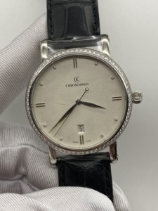 瑞宝天狼星系列 ch-2893.1d 男士自动机械腕表  全