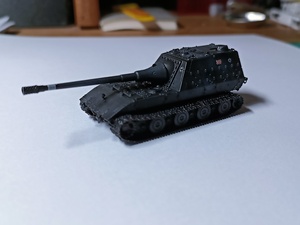 e100坦克歼击车模型 1/144