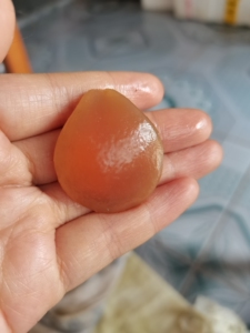 乌青青鱼石原石鱼惊石干料大料9.3克