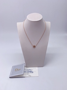 【95新】Dior迪奥幸运罗盘白贝母钻石八芒星女士项链  双面可佩戴