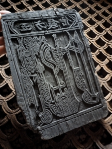 古代兵器图老印板,木印版,版画,手工雕版,木质坚固结实,长2