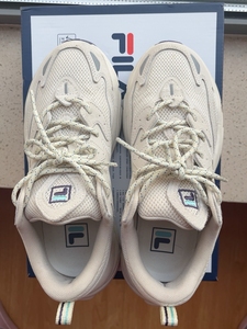 fila 斐乐2022潮流运动火星鞋 运动女鞋 木薯粉色