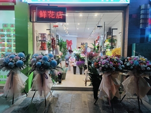 桂林市免费送货鲜花绿植开业花篮花束婚车装饰气球布置会议台花