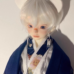 bjd娃娃假发4分6分3分8分bjd高温丝短发男娃少年短发