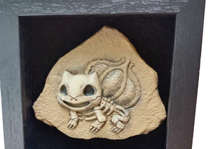 出妙蛙种子化石,皮卡丘化石所以生物进化形态没有