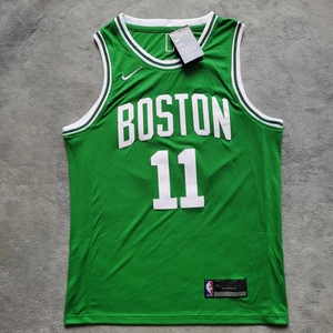 凯尔特人11号欧文绿色球衣 nba布洞速干球衣