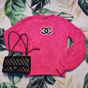 香奈儿泰迪绒针织毛衣    单个价格  个人闲置 九七新 实