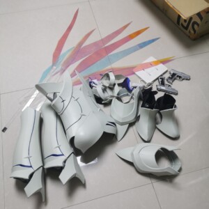 白骑士月光cos 崩坏3月光cos琪亚娜灵魂觉醒cos