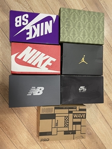 空鞋盒cucci绿40nikeaj鞋盒小金人小摩卡42.5a