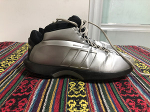 阿迪达斯 adidas crazy1 科比 复刻面包 黑银