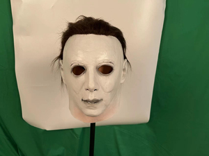 2022升级款美版白色迈克尔迈尔斯小白脸面具 电影月光光心慌