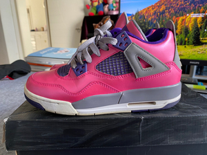 aj4 情人节air jordan4 retro gs 粉色