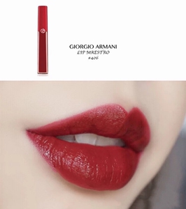 阿玛尼唇釉梅子色