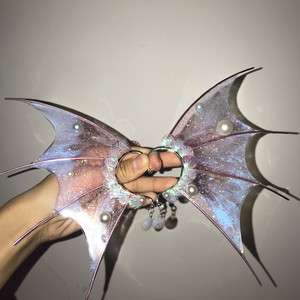 现货美人鱼耳鲛人耳cos汉服配饰头饰鲛耳人鱼耳