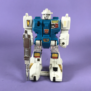 g1 上旋 双钻 弹跳战士 变形金刚 孩之宝 1985 品相