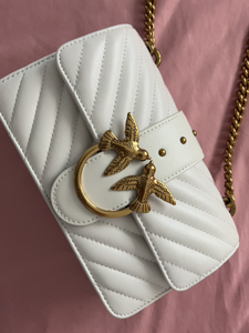 piko闲置燕子包 白色单肩斜挎包 买来3千多 没背过几次